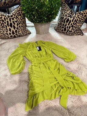 sage green chiffon corset bandeau draped midi dress Women's Sage Green Chiffon Corset Bandeau Draped Midi Dress
